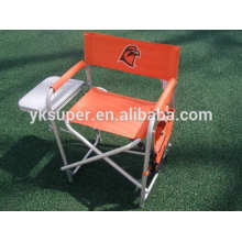 600D Oxford tela de aluminio portátil plegable silla de playa director de ocio